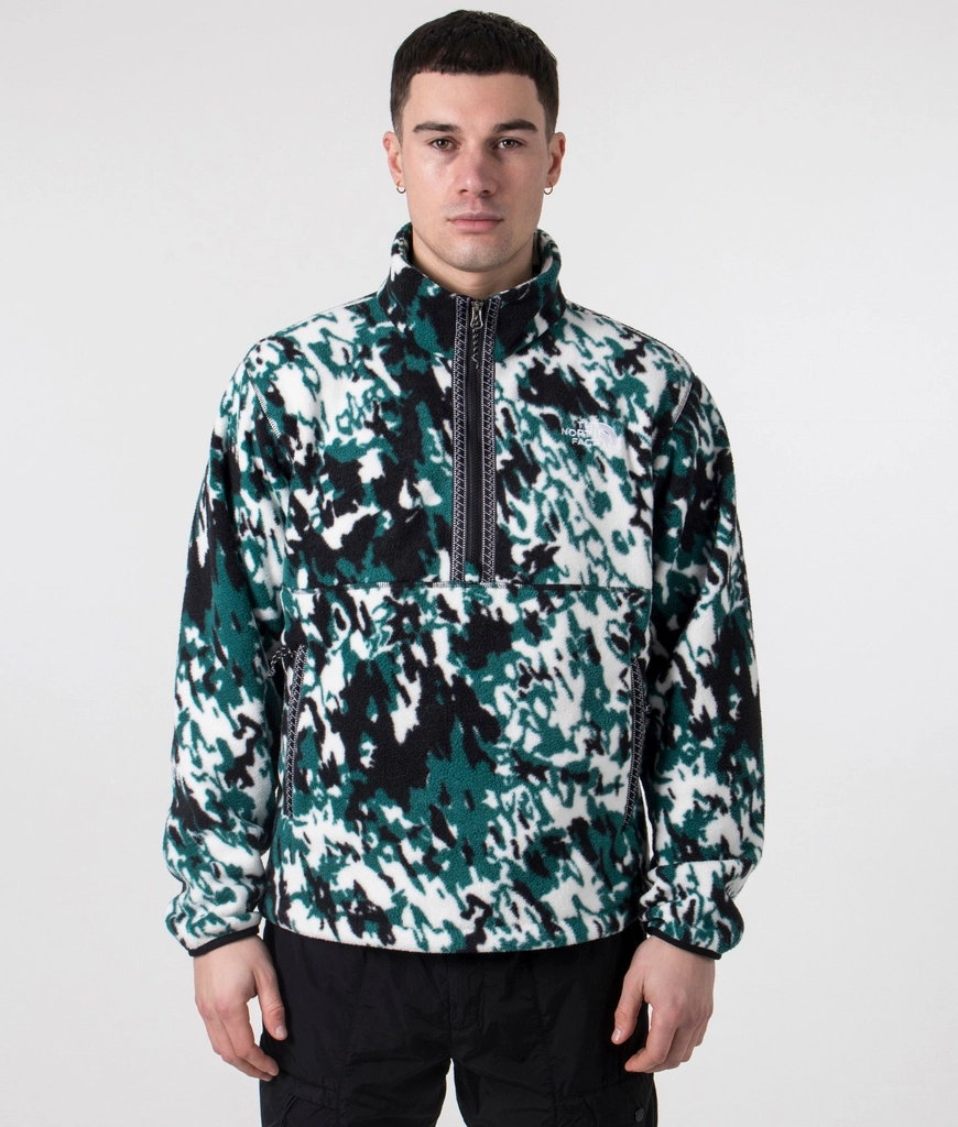 The North Face Mens Relaxed Fit Quarter Zip Fleeski